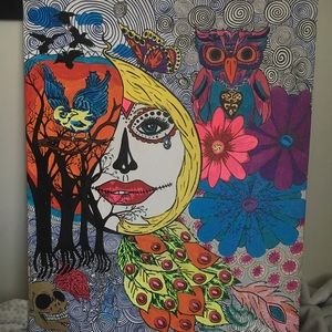 very unique custom canvas